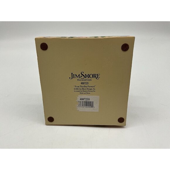 Jim Shore Heartland Creek Vintage "From This Day Forward" Bride Resin Figurine - Picture 16 of 16